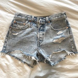 Levi’s 501 denim shorts (NWOT)